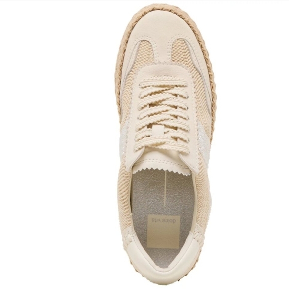 🤍🔹️DOLCE VITA🔹️ Notice Espadrille Bead Sneakers in Natural for women